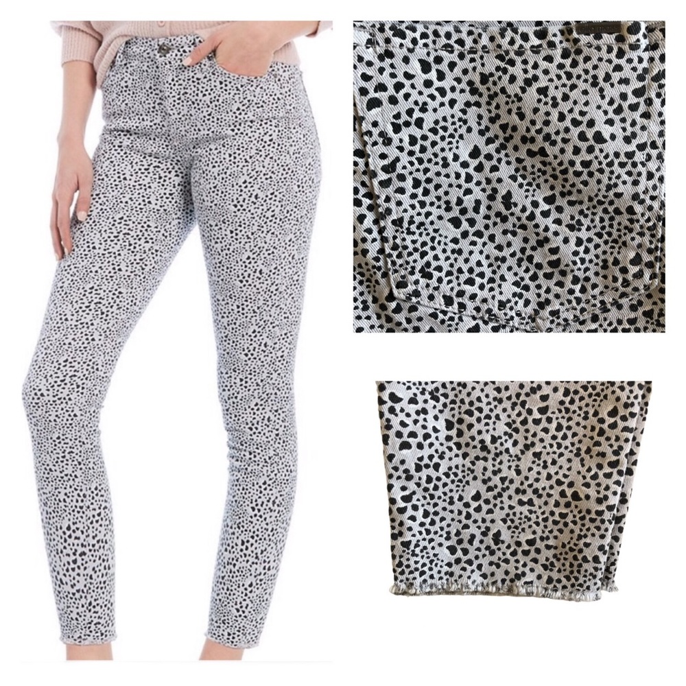 Ella Moss High-Rise Skinny Jeans Pebble Size 30
